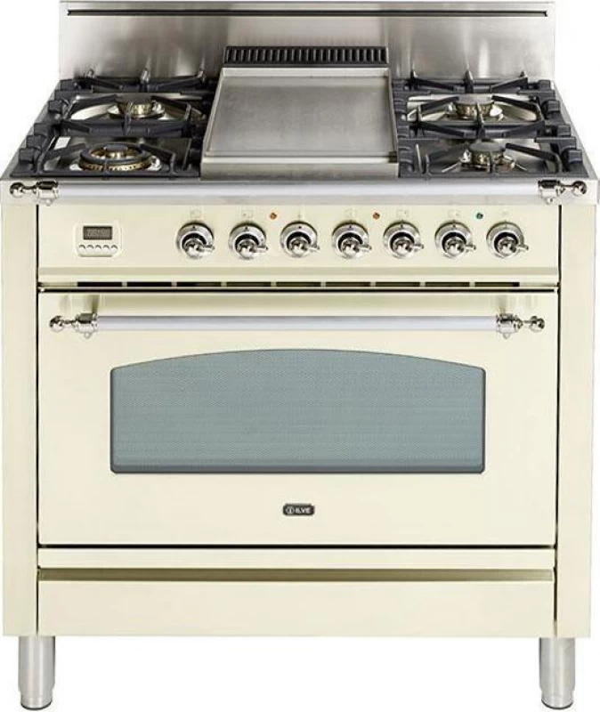 Nostalgie Series 36" Natural Gas Freestanding Range UPN90FDVGGGUX