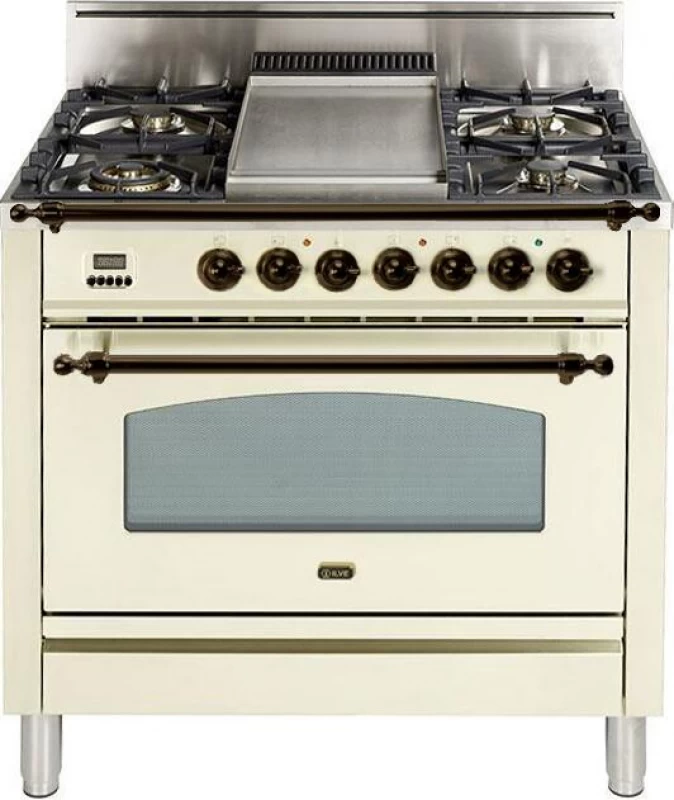 Nostalgie Series 36" Natural Gas Freestanding Range UPN90FDVGGBY