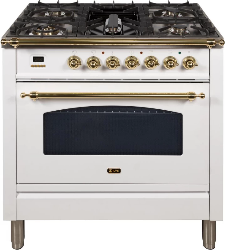 Nostalgie Series 36" Natural Gas Freestanding Range UPN90FDVGGB