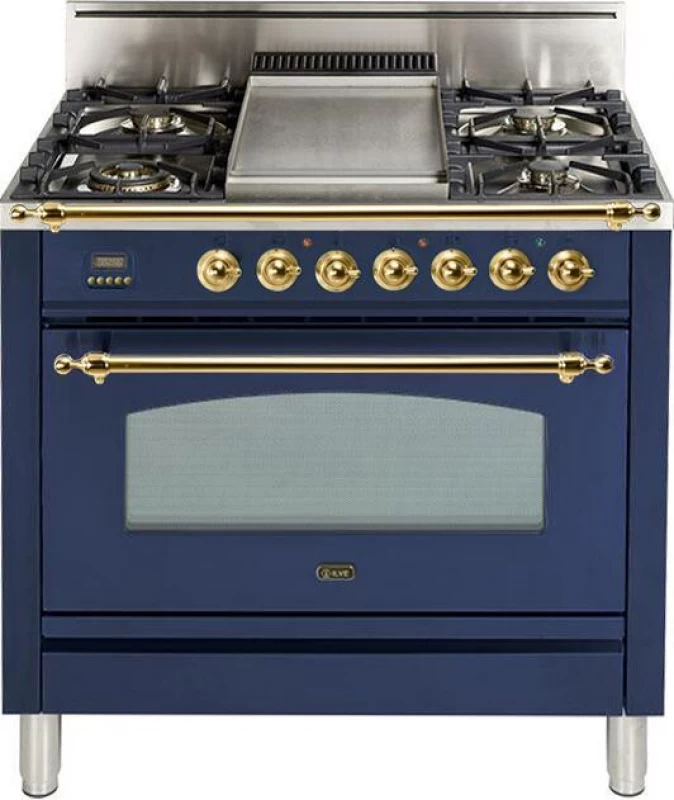 Nostalgie Series 36" Natural Gas Freestanding Range UPN90FDVGGB