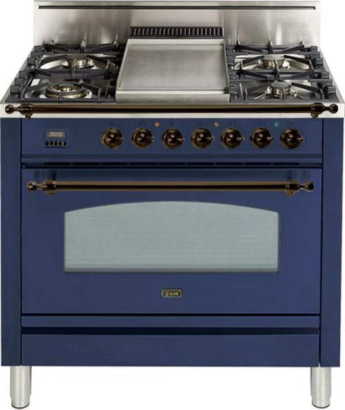 Nostalgie Series 36" Natural Gas Freestanding Range UPN90FDVGGBY