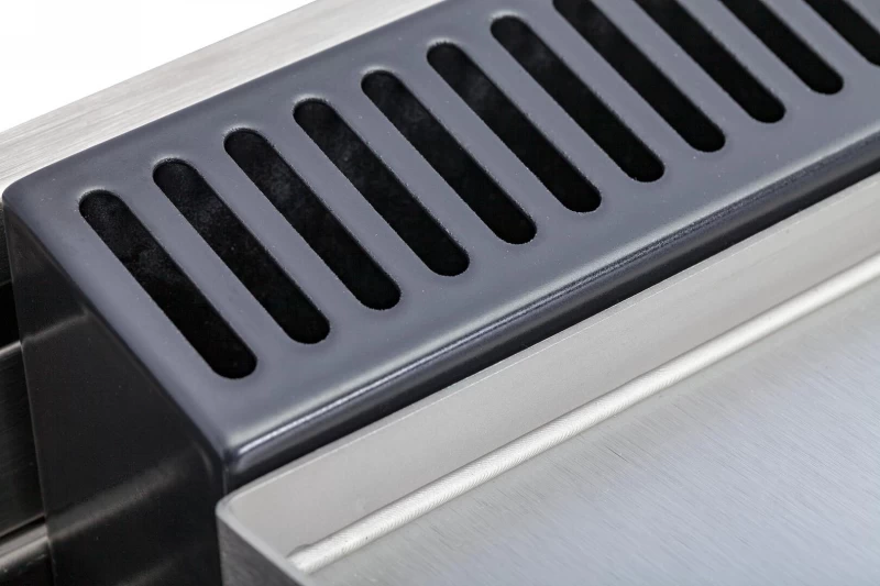 Nostalgie Series 36 inch Freestanding All Gas Range with Natural Gas, 5 Sealed Burners, Griddle, 3.55 cu. ft. Total Oven Capacity, Convection Oven, Storage Drawer, with Chrome Trim UPN90FDVGGBX