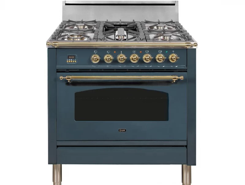 Nostalgie Series 36" Natural Gas Freestanding Range UPN90FDVGGB