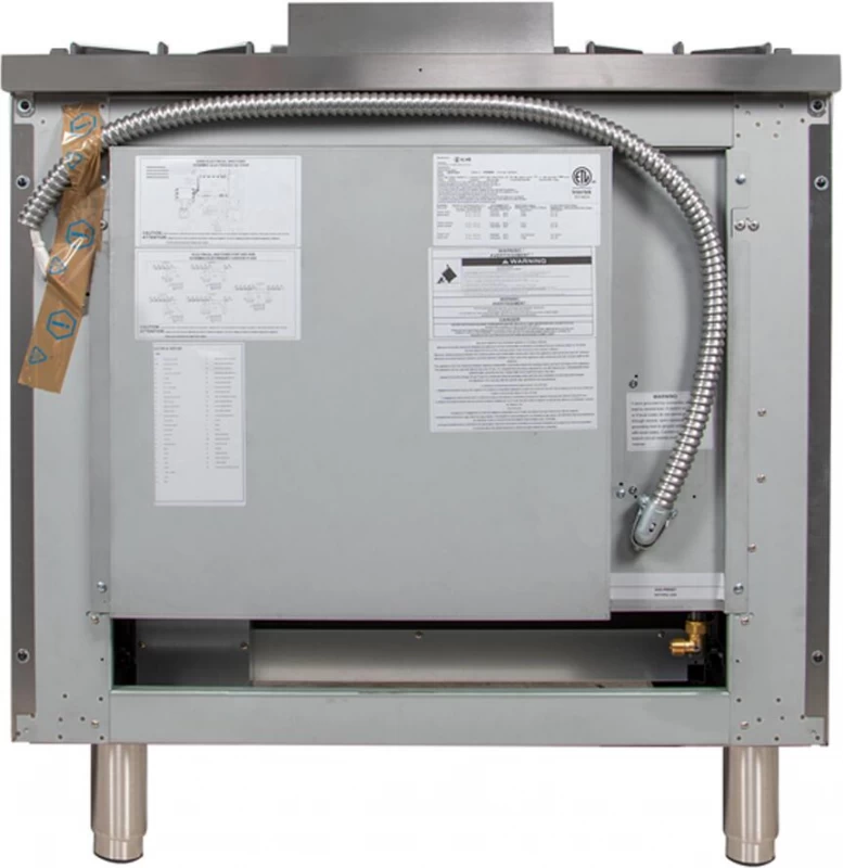 Nostalgie Series 36" Natural Gas Freestanding Range UPN90FDVGGI