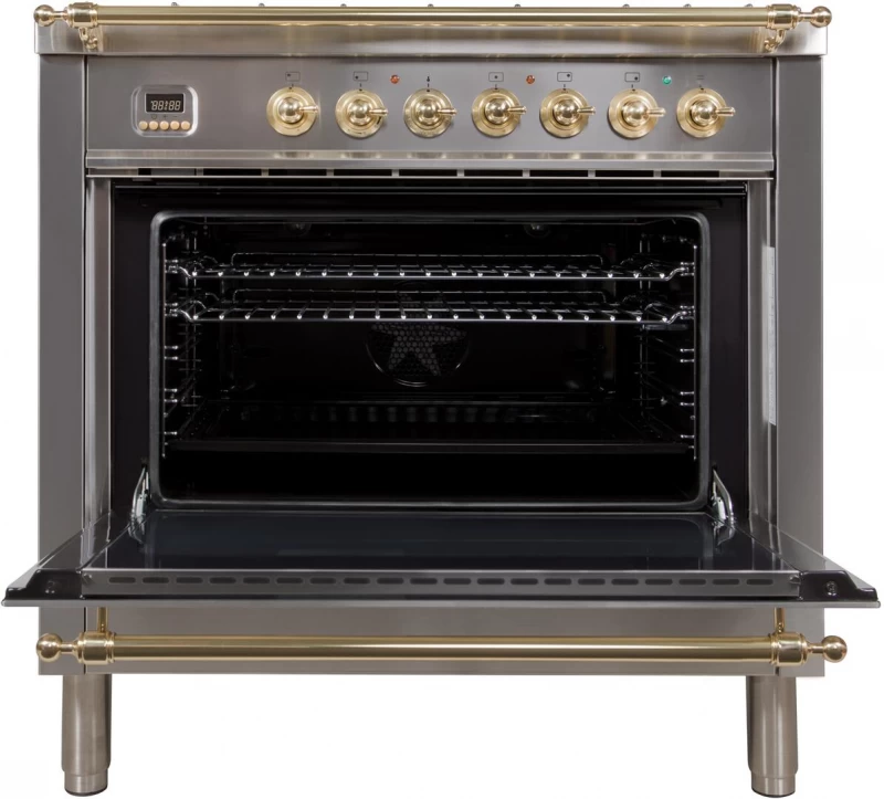 Nostalgie Series 36" Liquid Propane Freestanding Range UPN90FDVGGILP