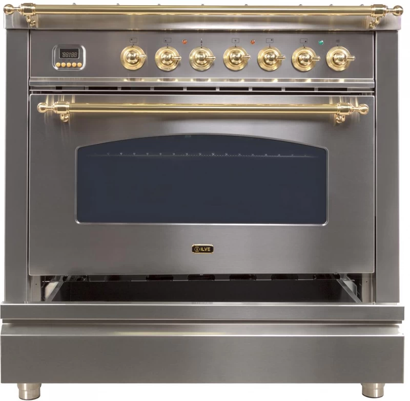 Nostalgie Series 36" Liquid Propane Freestanding Range UPN90FDVGGILP