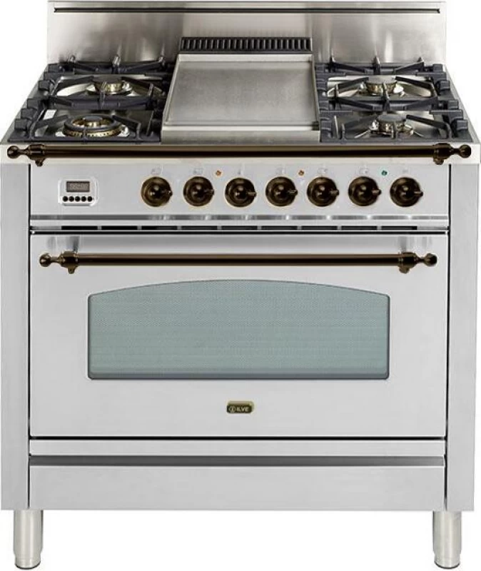 Nostalgie Series 36" Natural Gas Freestanding Range UPN90FDVGGBY