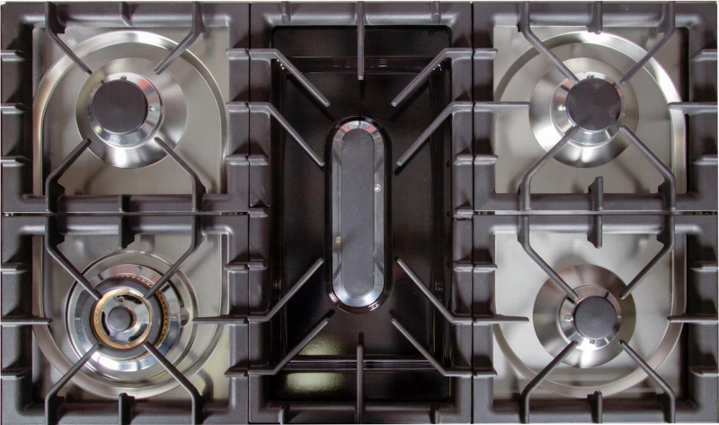 Nostalgie Series 36" Liquid Propane Freestanding Range UPN90FDVGGMXLP