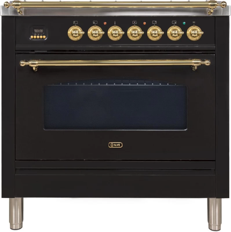Nostalgie Series 36" Liquid Propane Freestanding Range UPN90FDVGGALP
