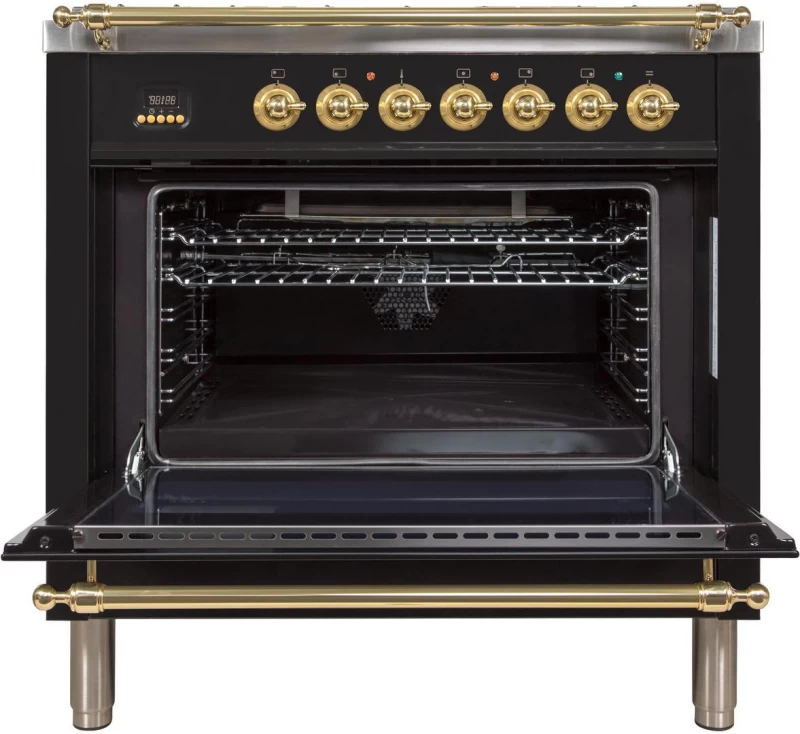 Nostalgie Series 36" Liquid Propane Freestanding Range UPN90FDVGGNLP