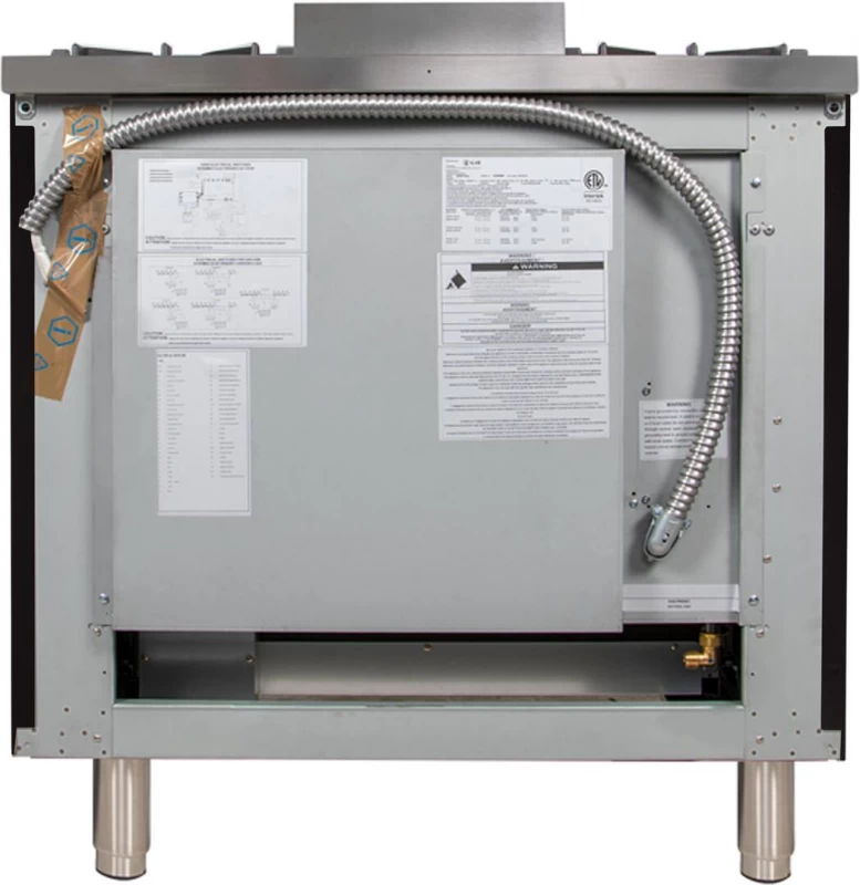 Nostalgie Series 36" Liquid Propane Freestanding Range UPN90FDVGGNXLP