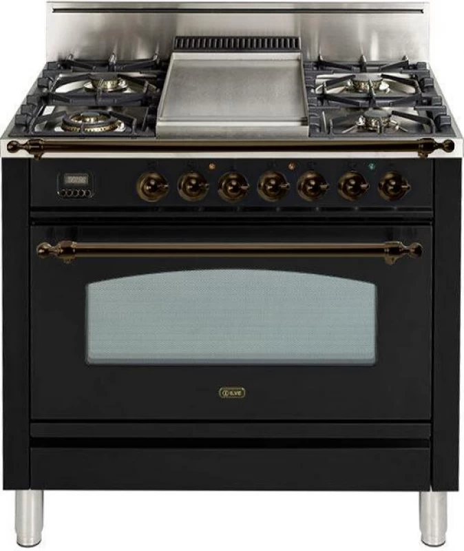Nostalgie Series 36" Natural Gas Freestanding Range UPN90FDVGGBY