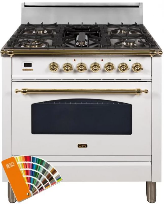 Nostalgie Series 36" Natural Gas Freestanding Range UPN90FDVGGB