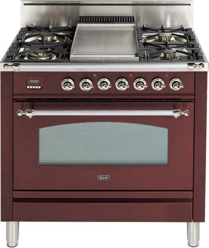 Nostalgie Series 36" Natural Gas Freestanding Range UPN90FDVGGGUX