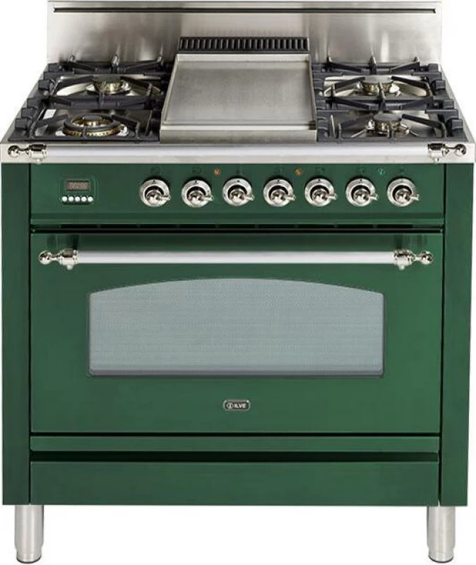 Nostalgie Series 36" Liquid Propane Freestanding Range UPN90FDVGGAXLP