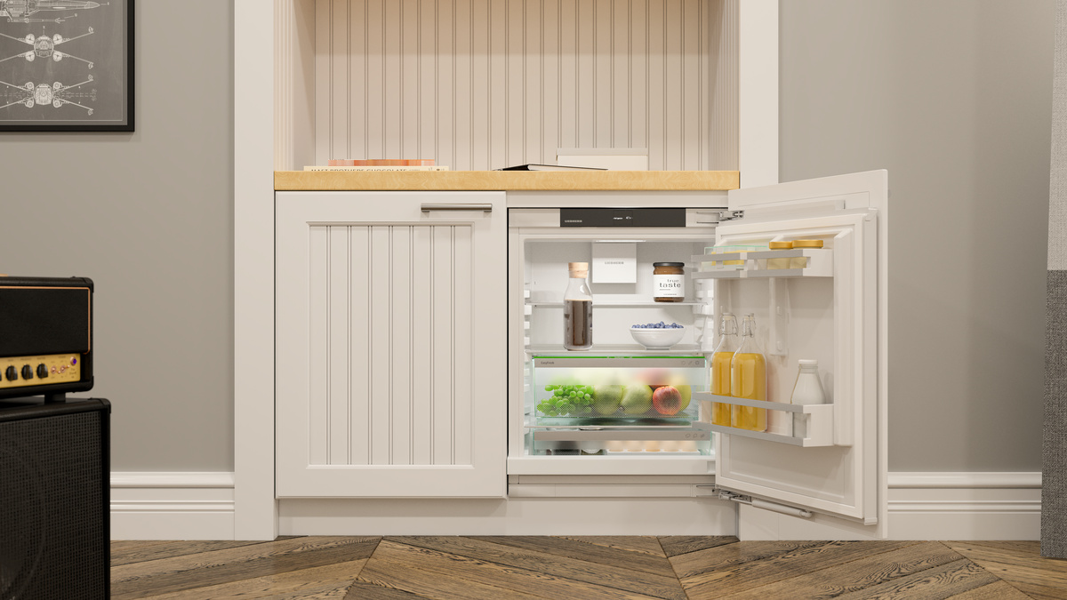 Fridge suitable for undercounter installation with EasyFresh, Right Hinged UR3650