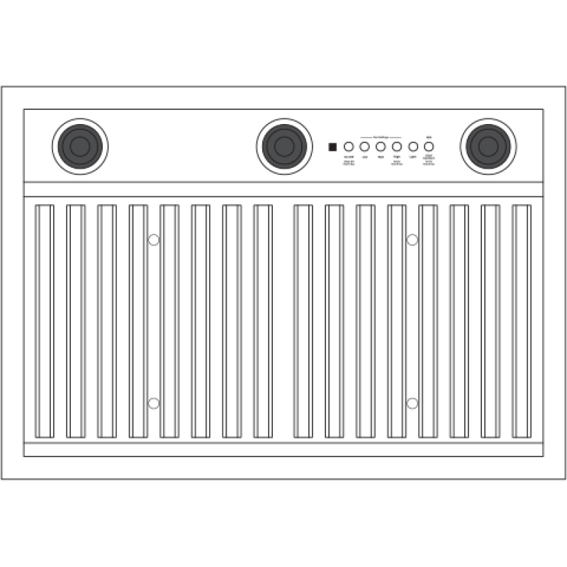 30” Smart Designer Custom Insert w/ Dimmable LED Lighting UVC9300SLSS