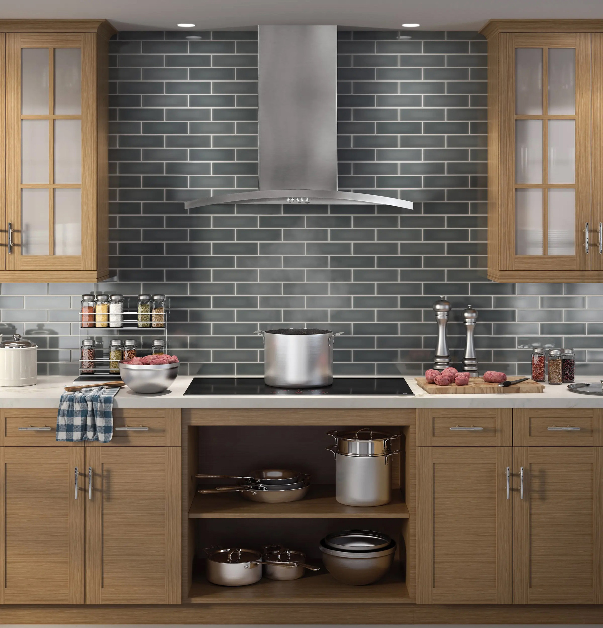 36" Wall-Mount Chimney Hood UVW7361SWSS