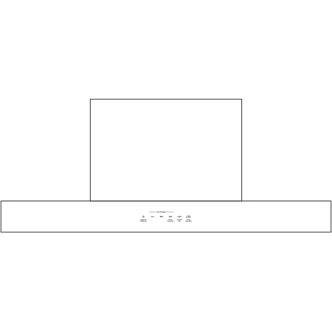 30” Designer Wall Mount Hood w/ Dimmable LED Lighting UVW8301SLSS