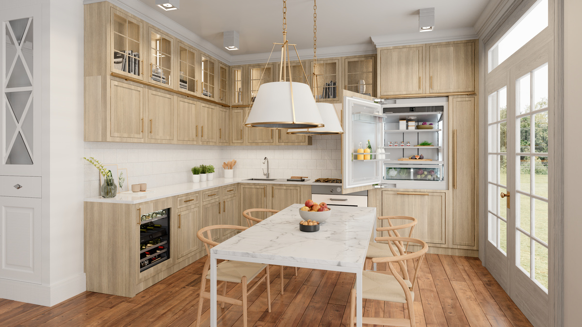 Wine fridge suitable for undercounter installation for wine tempering, Right Hinged UW3720