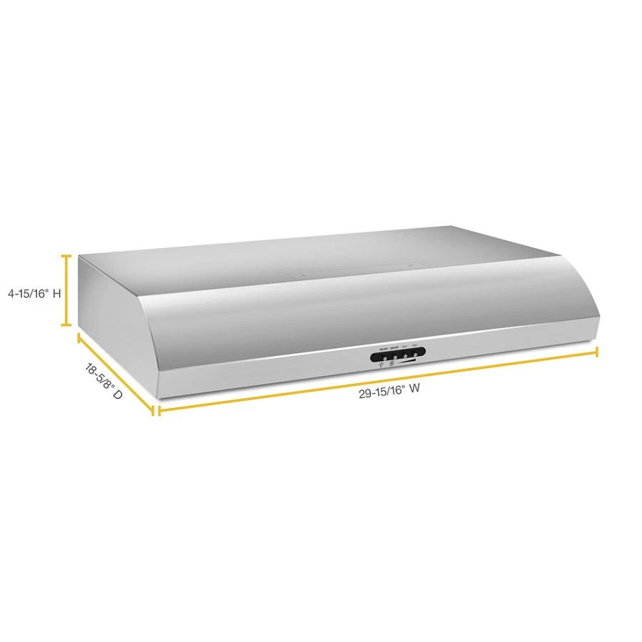 36" Range Hood With The Fit System UXT5236BDS