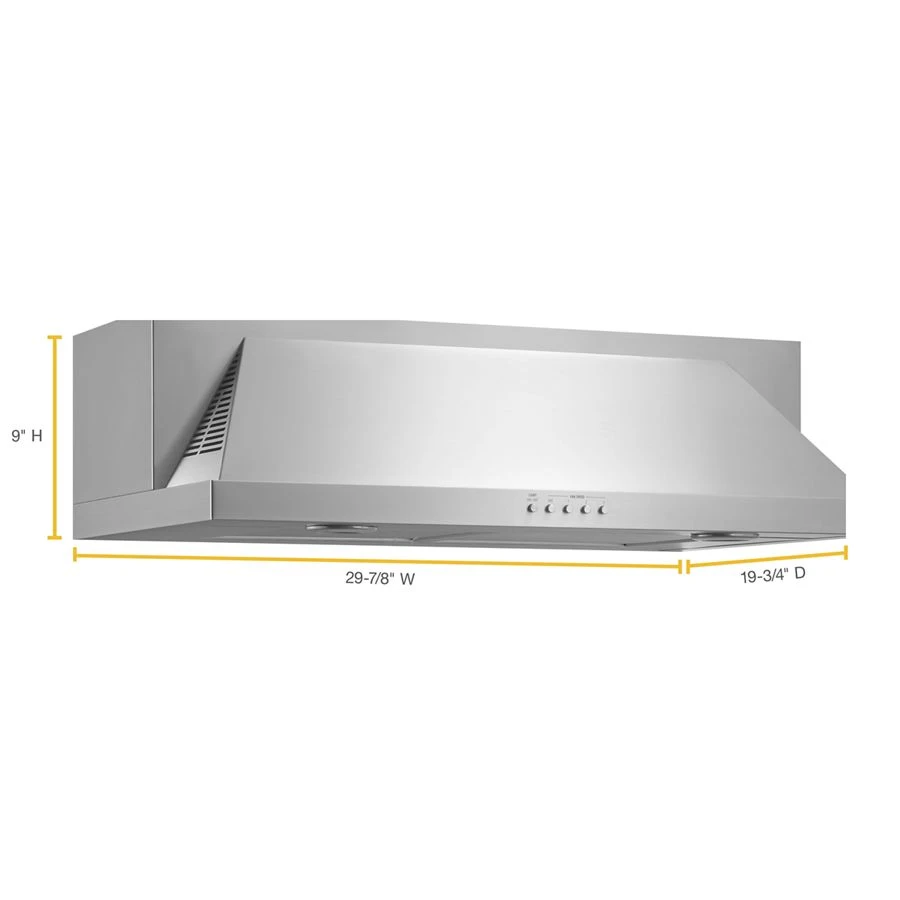 30" Convertible Under-cabinet Hood UXT5530AAS