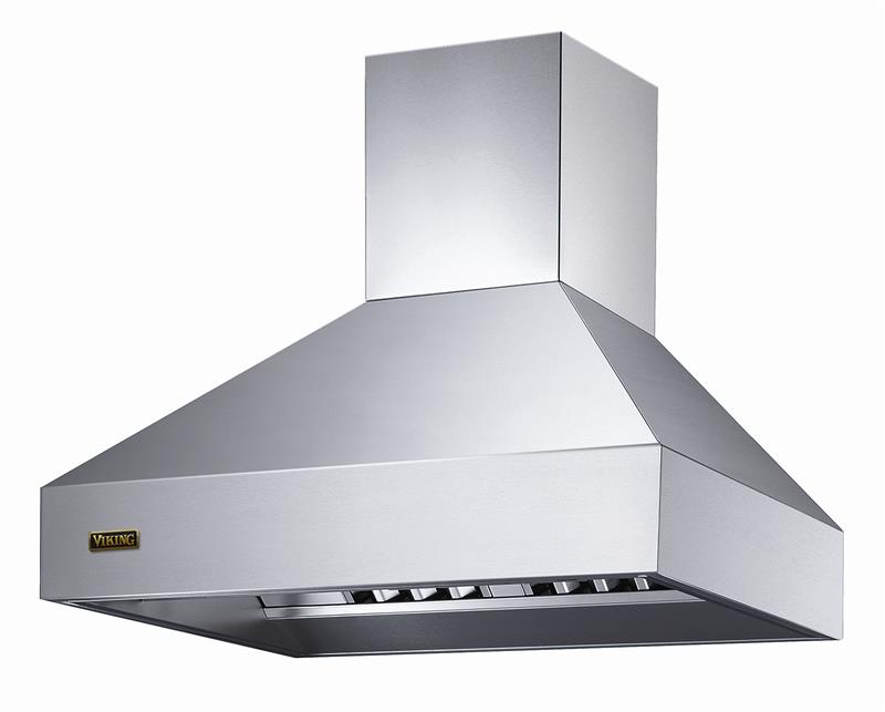 48"W. 18"H. Chimney Wall Hood VCWH54848SB