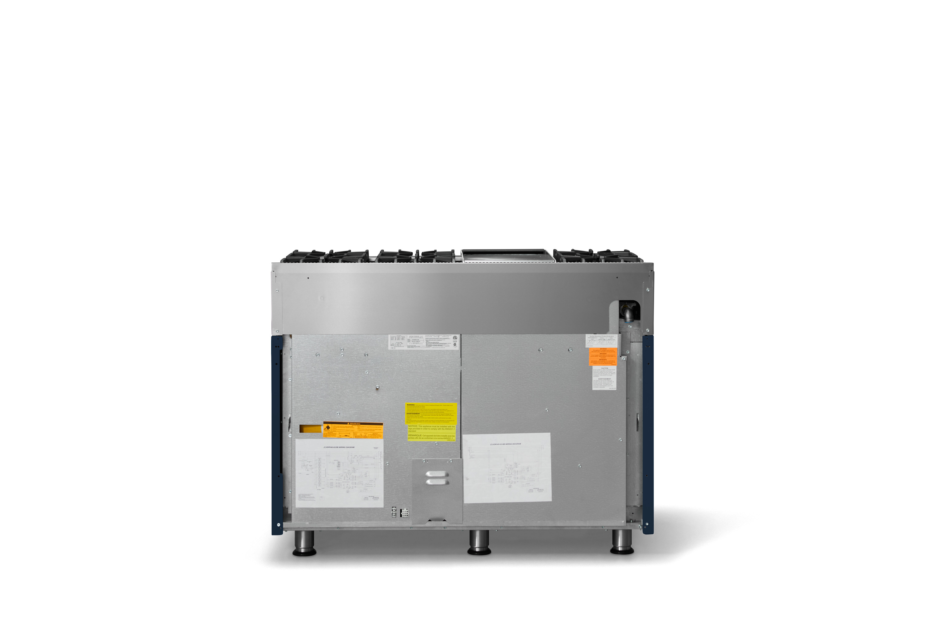 48"W. Dual Fuel Range VDR5486GSB