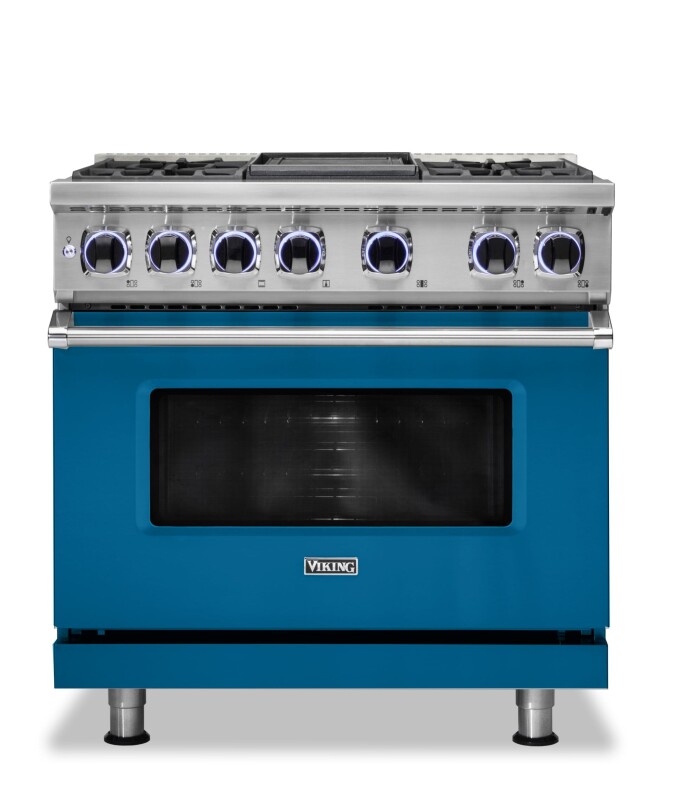 36" Dual Fuel Range - VDR7362 VDR73624GAB