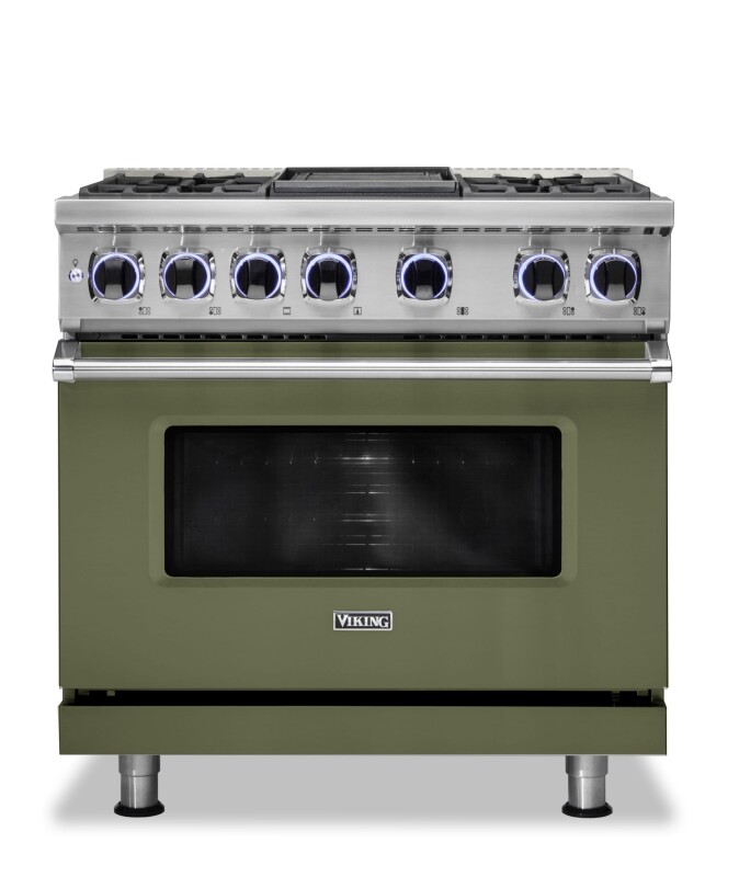 36" Dual Fuel Range - VDR7362 VDR73624GCY
