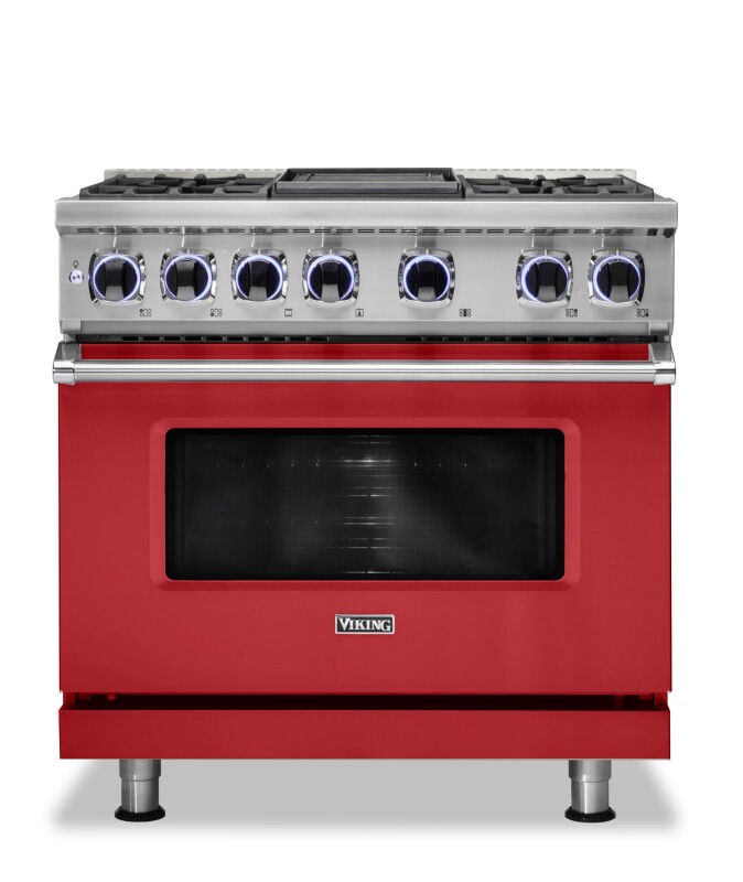 36" Dual Fuel Range - VDR7362 VDR73624GSM