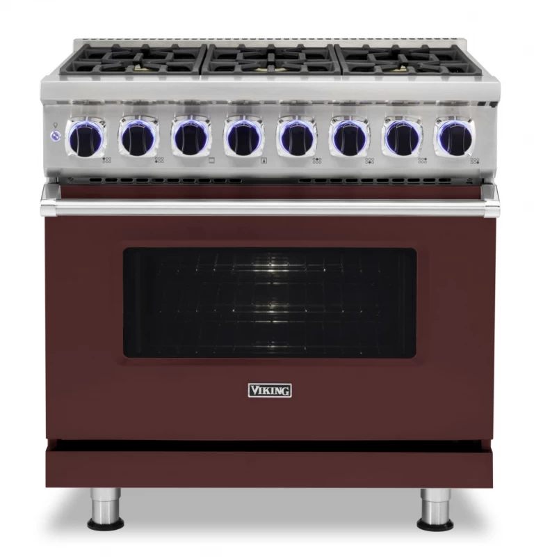 36" Dual Fuel Range - VDR7362 VDR73626BKA