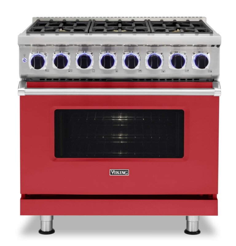 36" Dual Fuel Range - VDR7362 VDR73626BSM