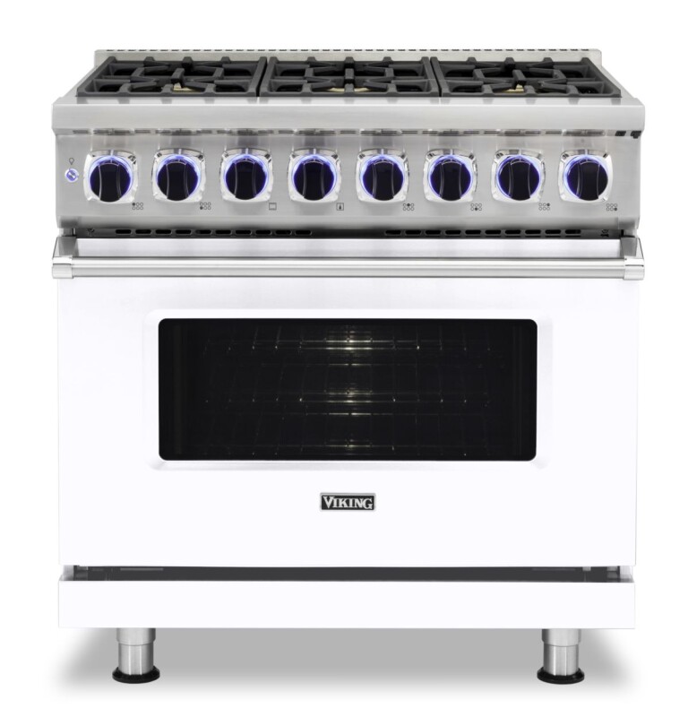 36" Dual Fuel Range - VDR7362 VDR73626BWH