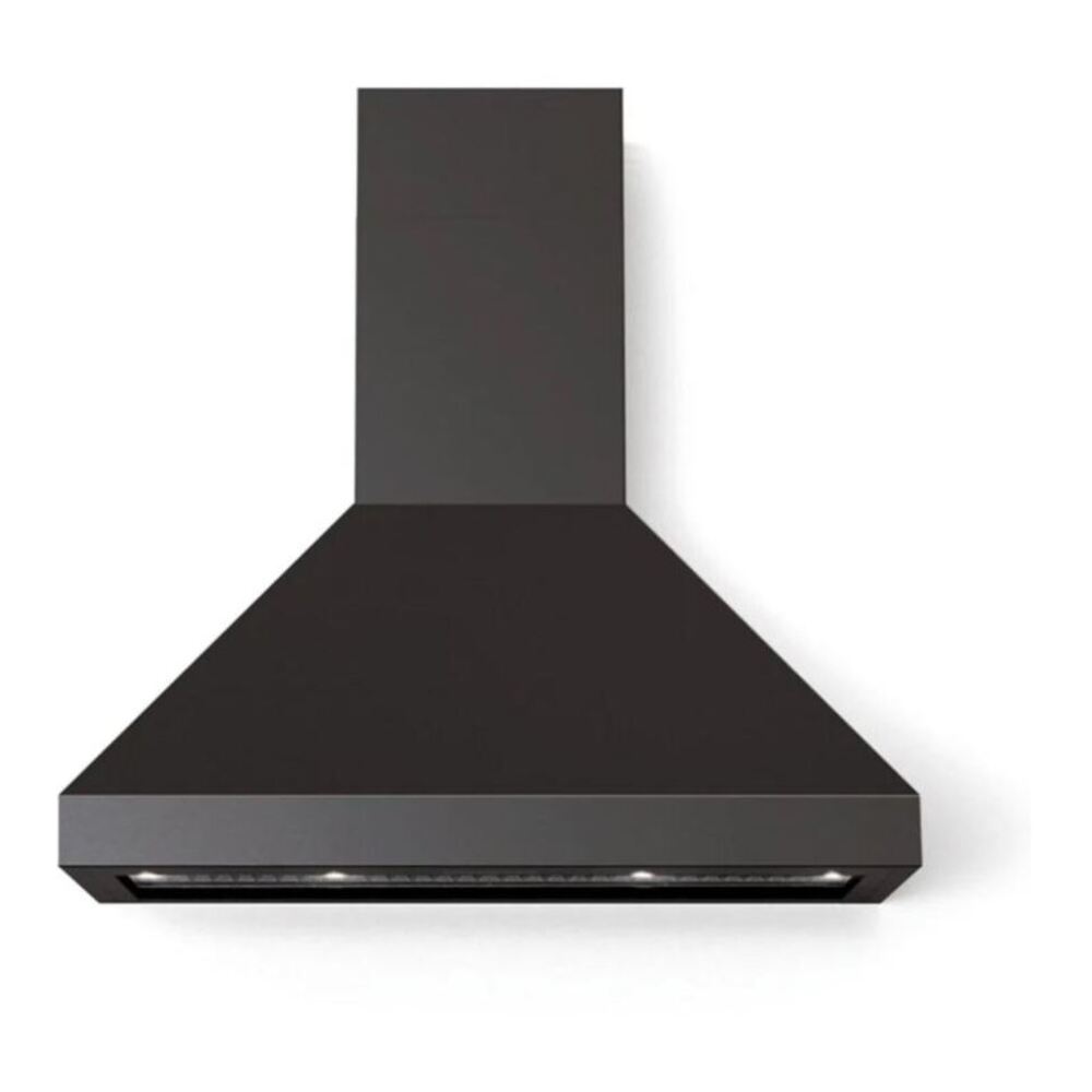 36 inch Designer Chimney Wall Hood with 600 CFM, Stainless Steel Baffle Filters, LED Lighting VECHW36GE