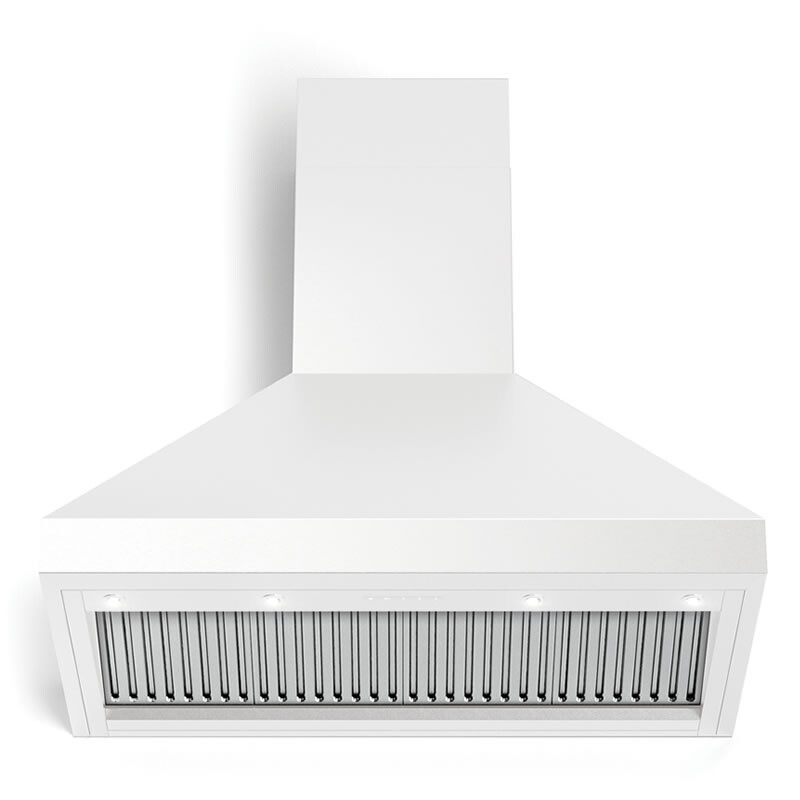 36 inch Designer Chimney Wall Hood with 600 CFM, Stainless Steel Baffle Filters, LED Lighting VECHW36GW