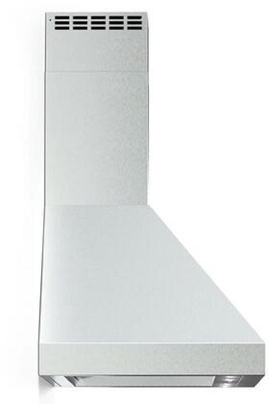 48 inch Designer Chimney Wall Hood with 1200 CFM, Stainless Steel Baffle Filters, LED Lighting VECHW48GSS