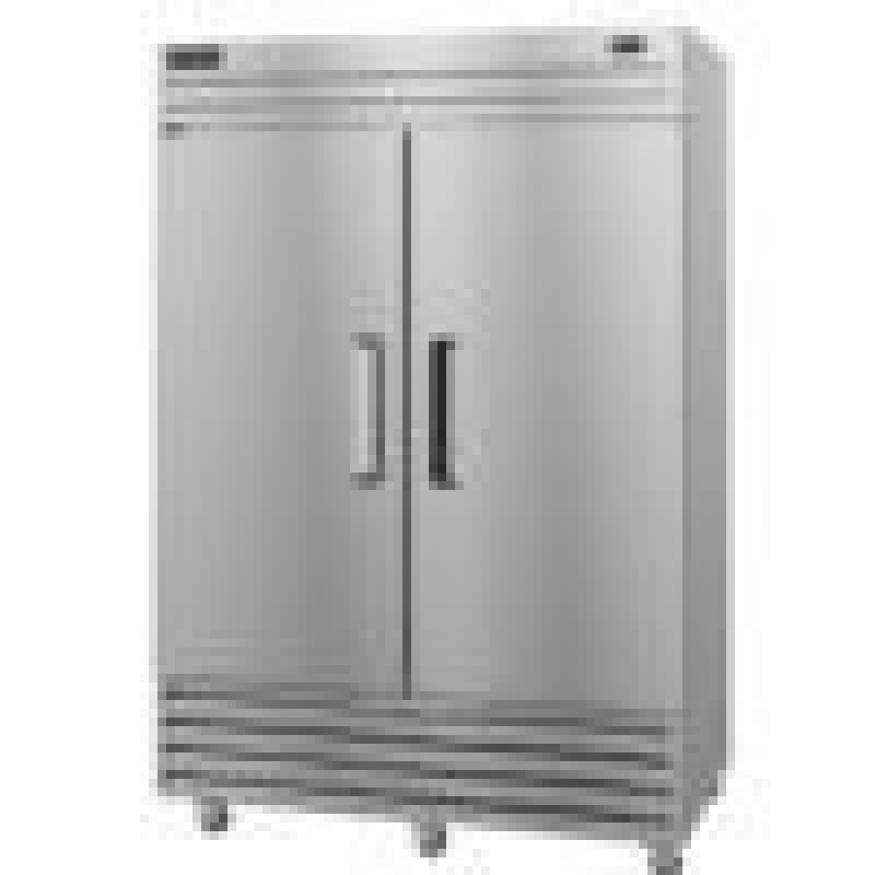 Freezer, Two Section Upright, Full Stainless Doors with Locks VF2AFS
