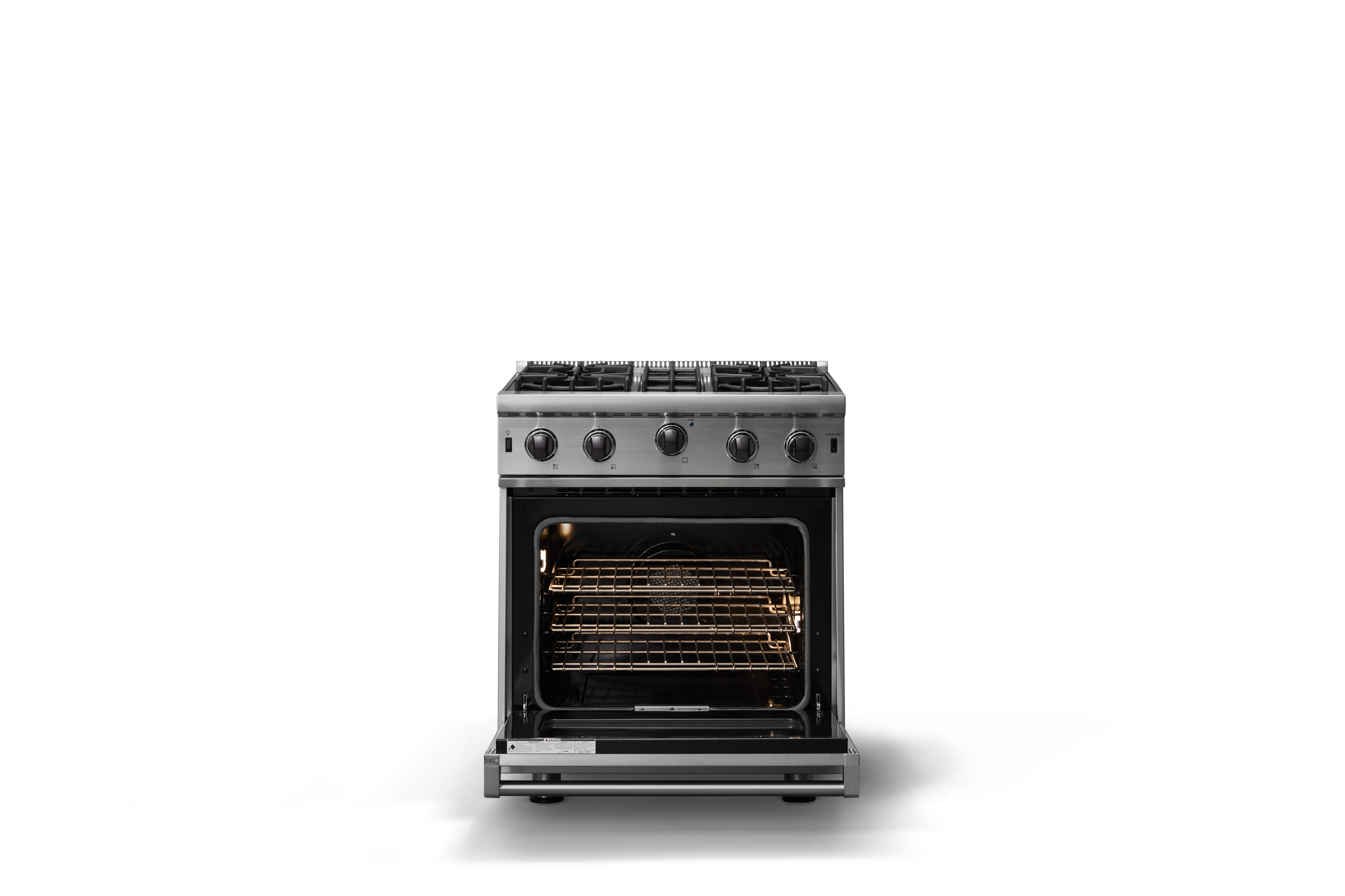 30"W. Open Burner Gas Range VGIC53024BSSLP