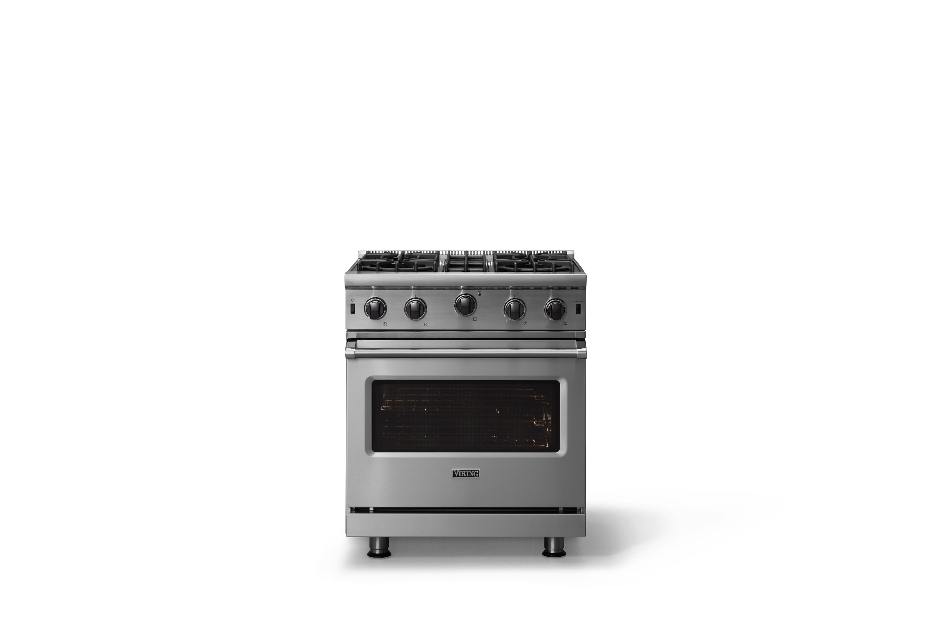 30"W. Open Burner Gas Range VGIC53024BSSLP