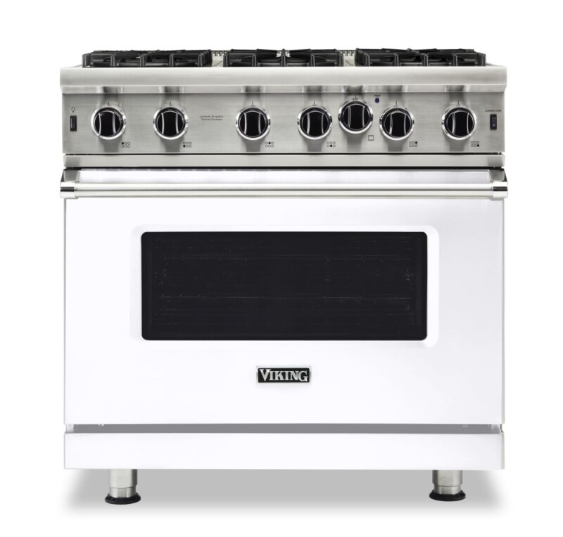 36" Open Burner Gas Range VGIC53626BWH