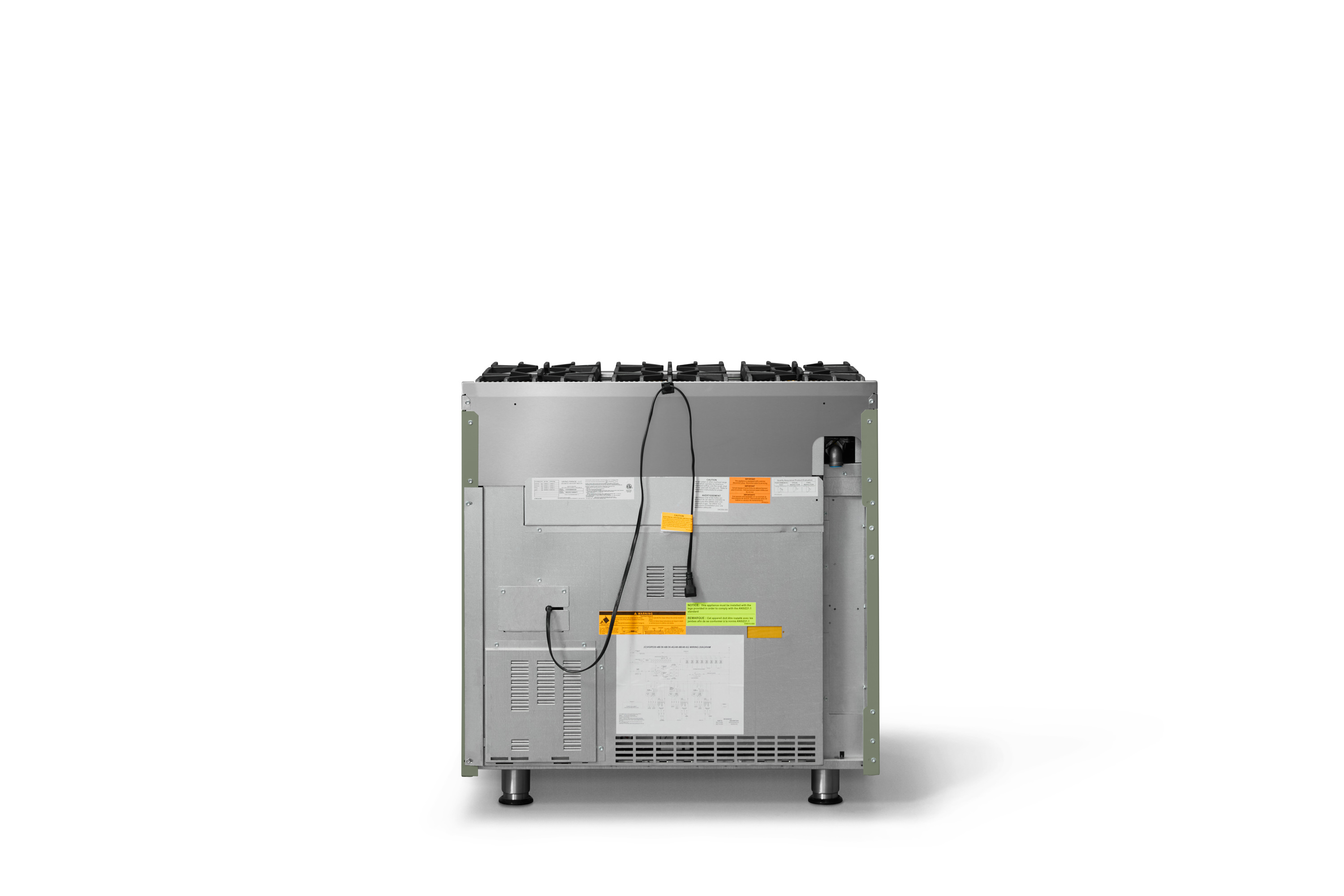 36"W. Sealed Burner Gas Range VGR5366BEULP