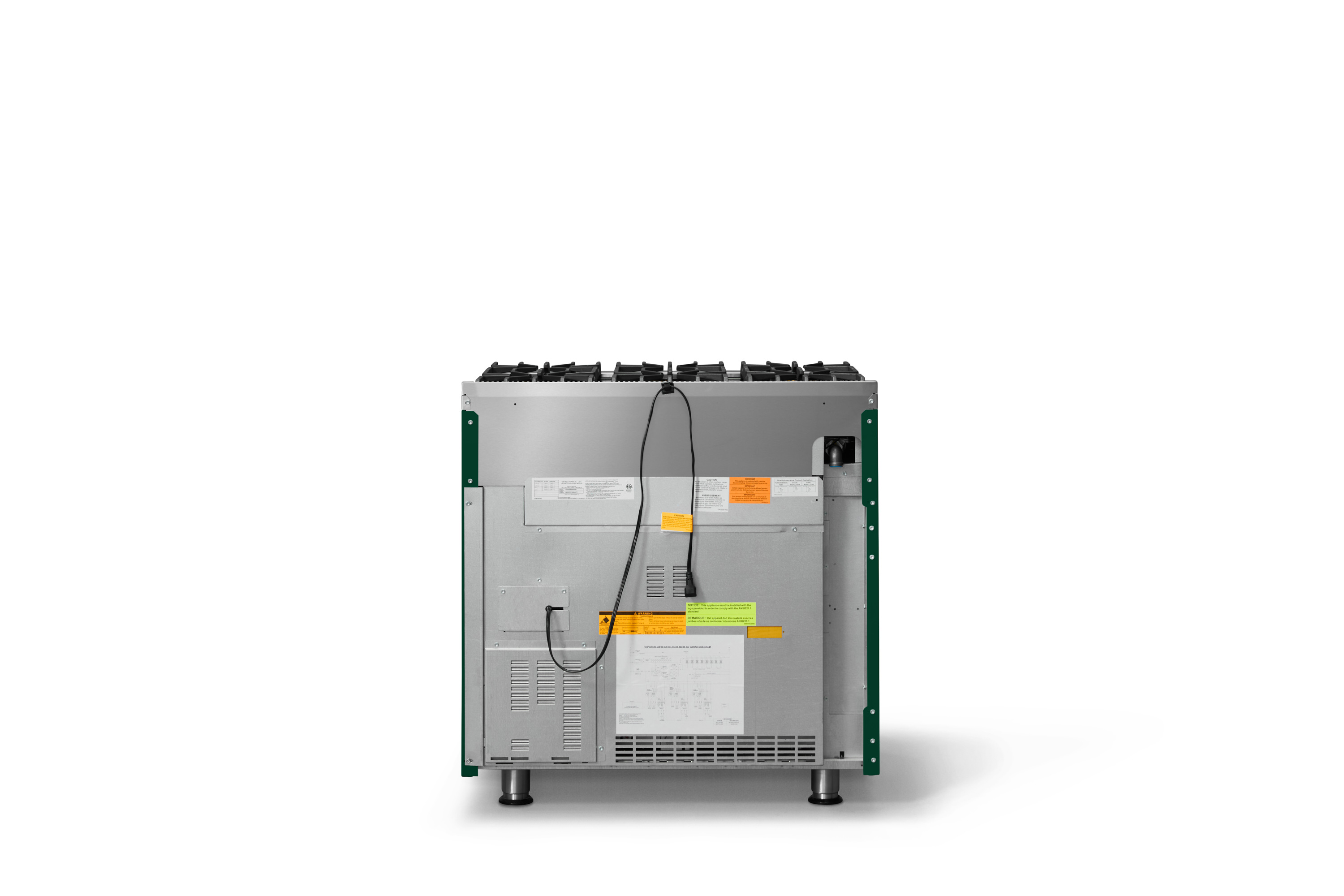 36"W. Sealed Burner Gas Range VGR5366BIVLP