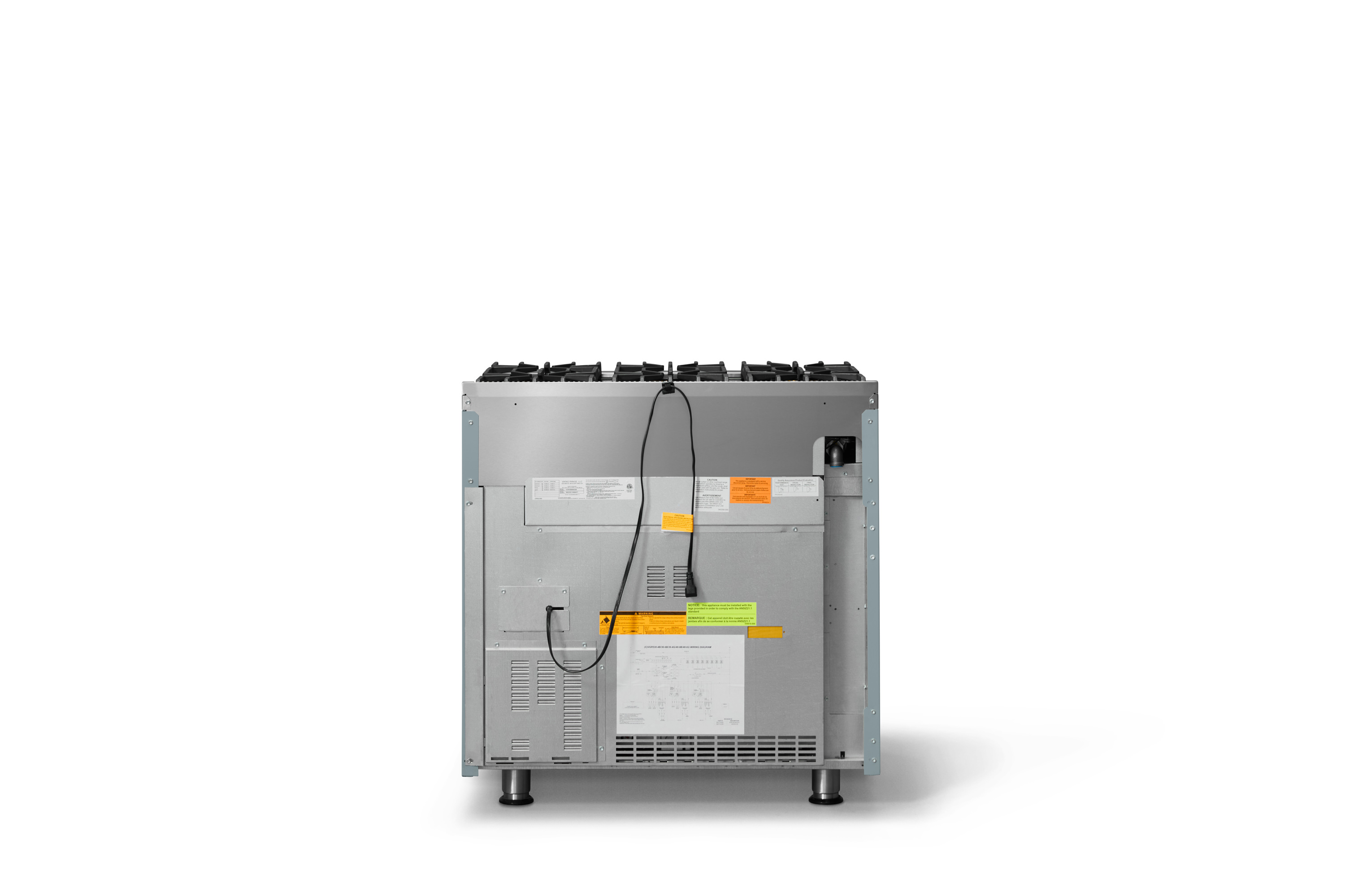 36"W. Sealed Burner Gas Range VGR5366BNSLP