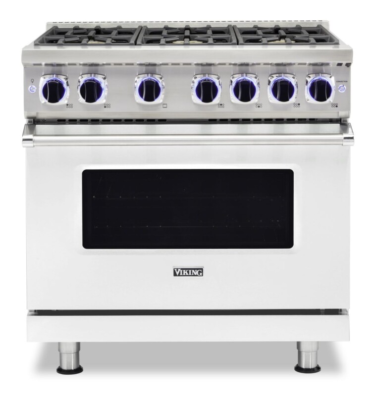 36" Sealed Burner Gas Range VGR73626BFW