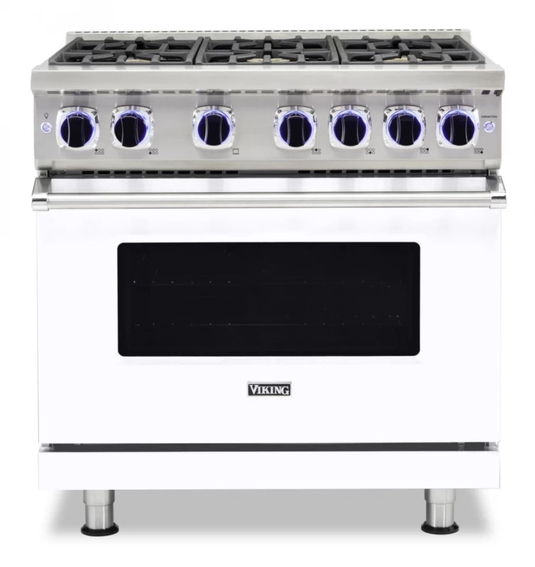 36" Sealed Burner Gas Range VGR73626BWH