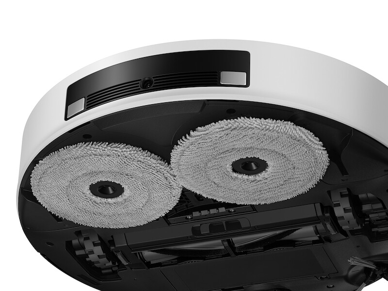 Samsung Bespoke Jet Bot Combo AI Robot Vacuum and Mop with All-in-One Clean Station with Auto Steam Satin Greige VR7MD97714G Picture 1