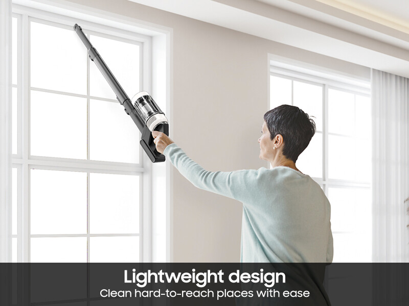 Bespoke AI Jet™ Lite Cordless Stick Vacuum with All-in-One Clean Station® and 280AW Suction Power in Pebble Gray VS80F28DMPAA