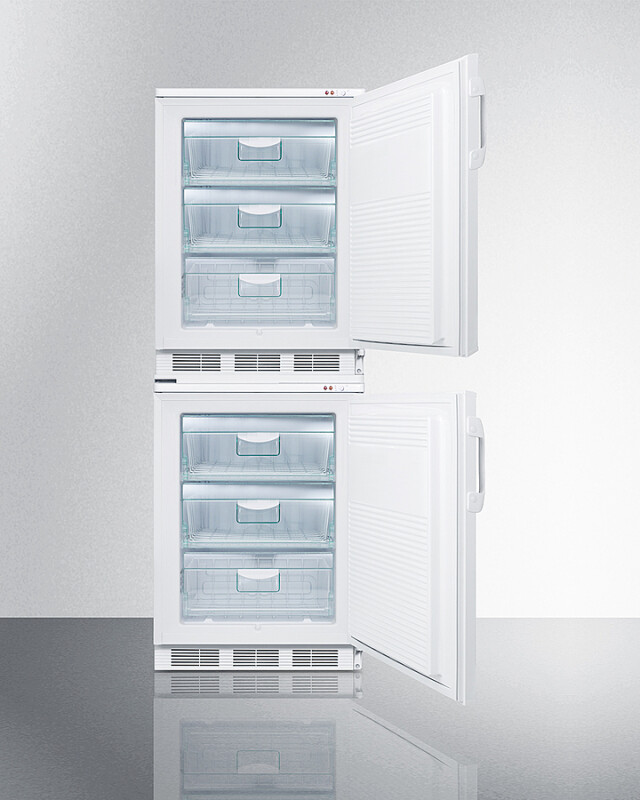 24" Wide Stacked All-Freezers VT65MLSTACK