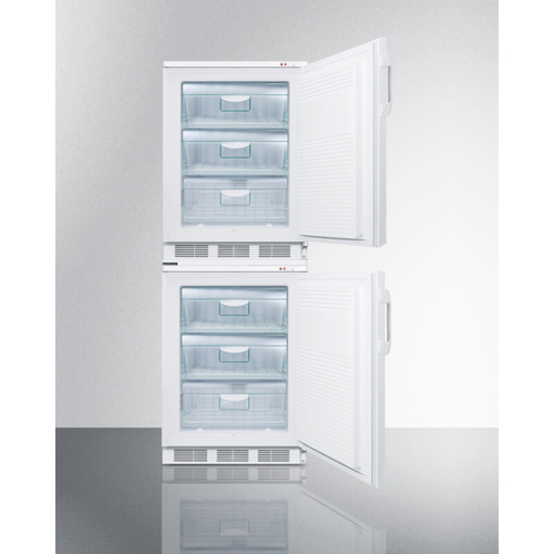24" Wide Stacked All-Freezers VT65MLSTACK